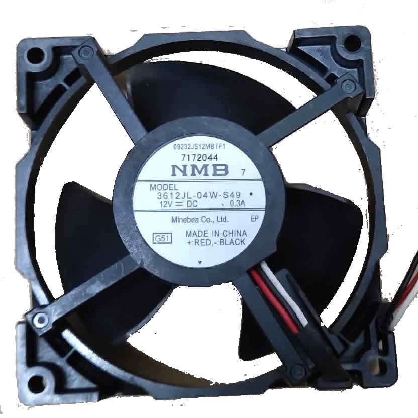 NMB-MAT 3612JL-04W-S49 12V 0.3A 9.2cm for Samsung Refrigerator Accessories fan