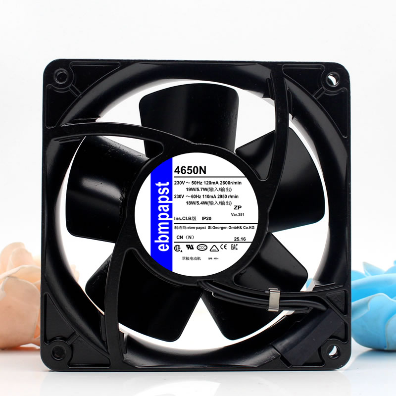 ebmpapst 4656N 465 A01 02 AC230V high temperature cooling fan