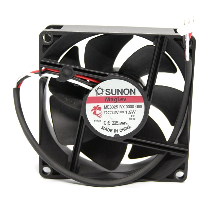 SUNON ME80251VX-0000-G99 DC12V 1.9W 3line Square cooling Fan