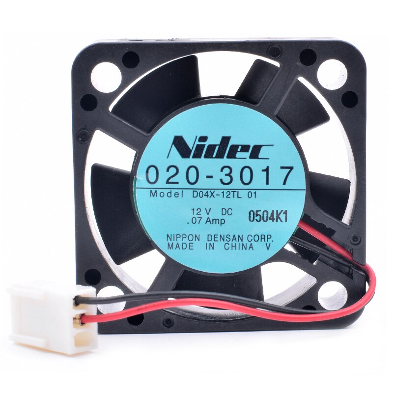 Nidec D04X-12TL DC12V 0.07A double ball very quiet cooling fan