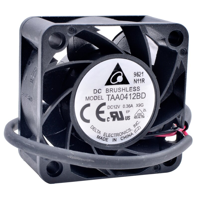 Delta TAA0412BD DC12V 0.36A server power supply large cooling fan