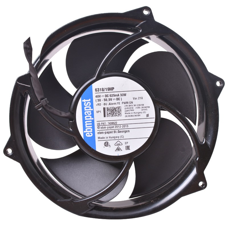 6318/19HP BKV301216/156 DC48V 30W ebmpapst axial fan