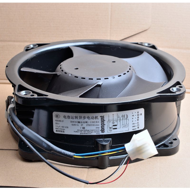 Ebm W2E208-BA20-54 220V 230V industrial cabinet AC metal cooling fan