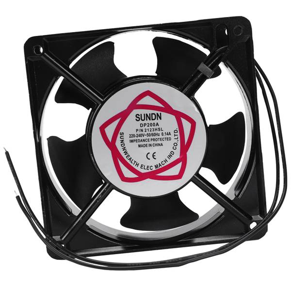 SUNON 2123HSL DP200A AC220/240V 0.14A 22W 2-wire Metal Frame Axial Flow fan