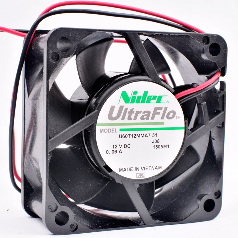 Nidec U60T12MMA7-51 DC12V 0.06A quiet cooling fan