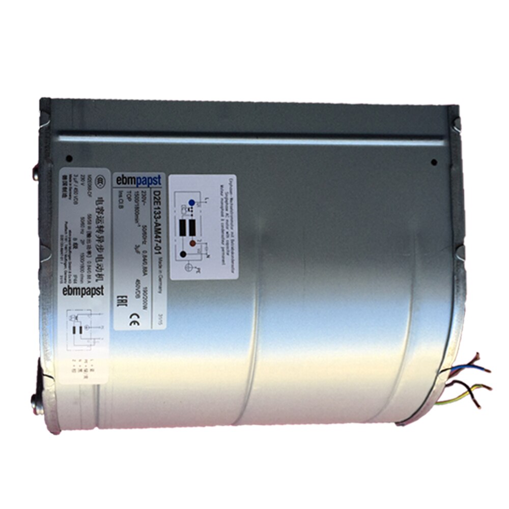 ebmpapst D2E133-AM47-01/A01  133mm double inlet centrifugal fan