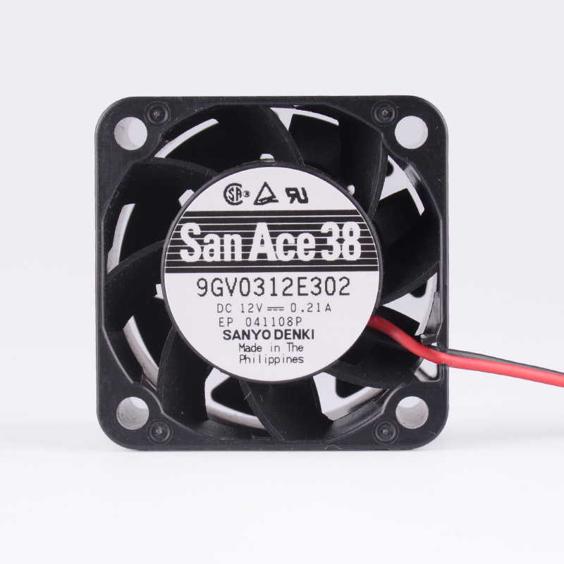 Sanyo 9GV0312E302 DC12V 0.21A 2-line server power cooling fan