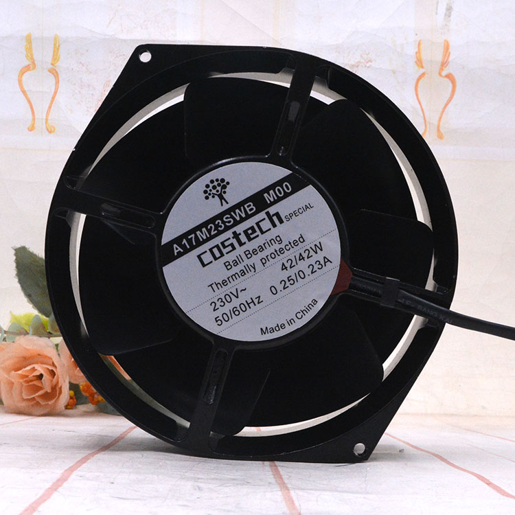 COSTECH A17M23SWB M00 230V 42W 0.25A Ball Bearing cooling fan