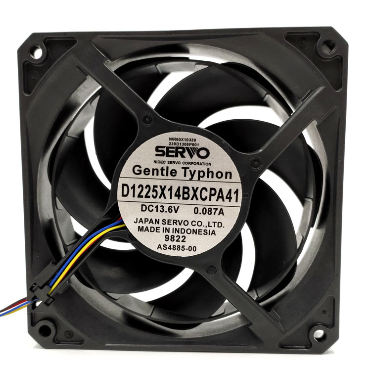 SERVO D1225X14BXCPA41 DC13.6V 0.087A 12CM Ultra-quiet cooling fan