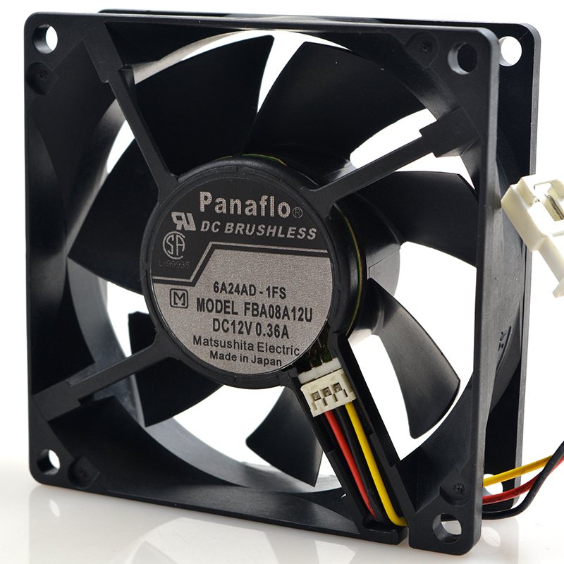 Panaflo FBA08A12U DC 12V 0.36A large volume air cooling fan