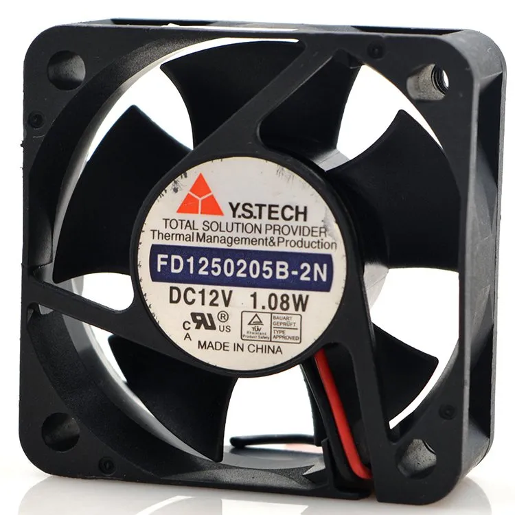 thumbnail image 2 of Y.S.TECH 6CM Cooling Fan, 12V 0.42A – Quiet & Reliable For Electronics Projects 2 of 5
