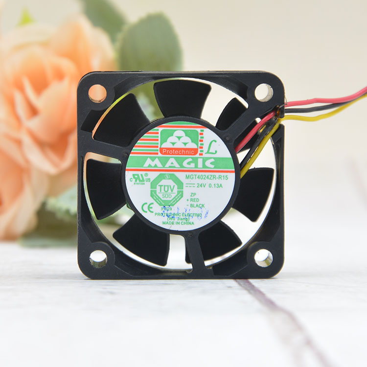 Magic MGT4024ZR-R15 DC24V 0.13A Inverter cooling Fan