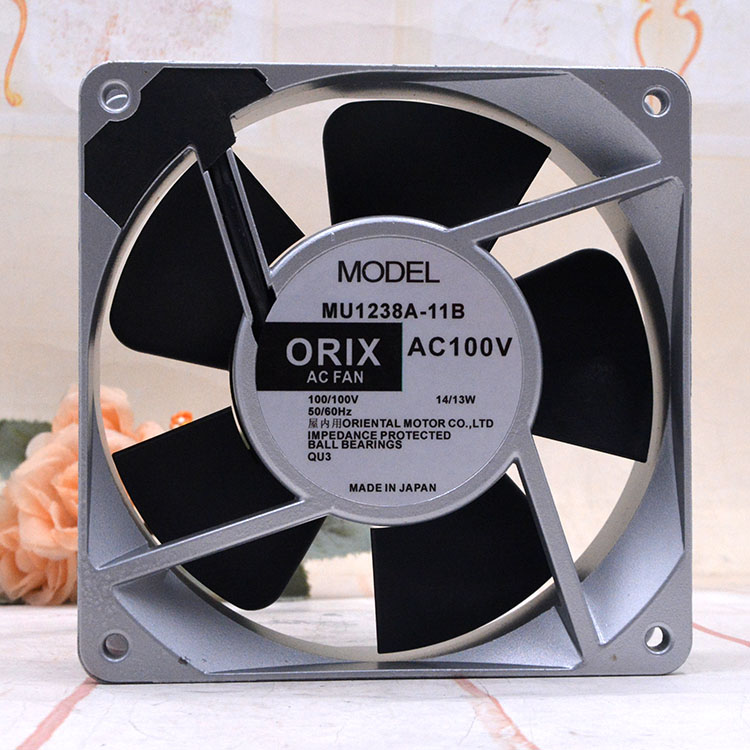 ORIX MU1238A-11B AC 100V 14W 120x120x38mm Server Cooling Fan