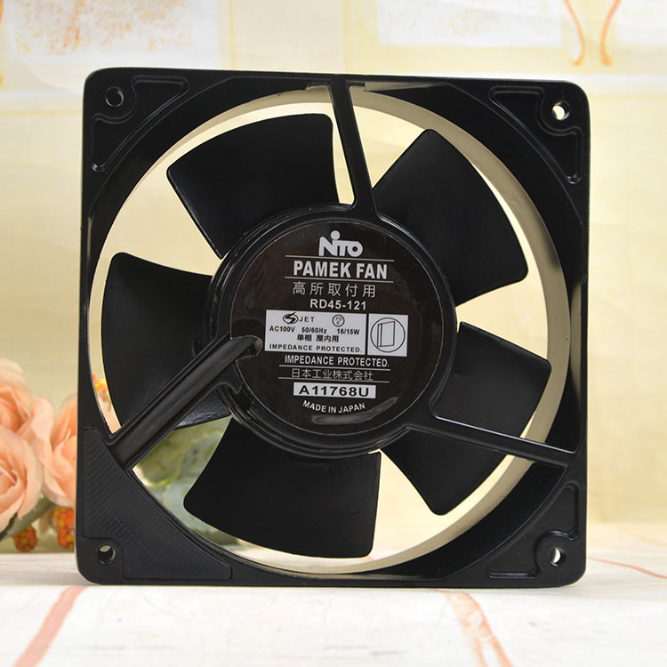 NTO PAMEK FAN RD45-121 AC100V 15/16W cooling fan