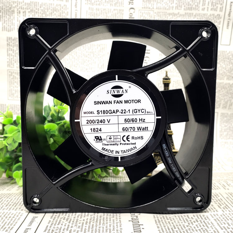 SINWAN S180GAP-22-1 AC200/240V 60W cooling fan