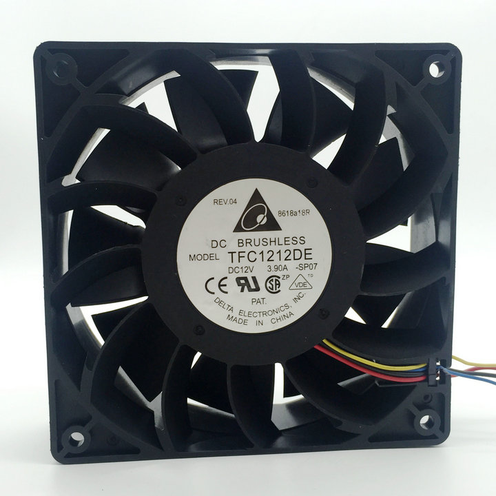 Delta TFC1212DE DC12V 5200RPM 252CFM AXIAL cooling Fan