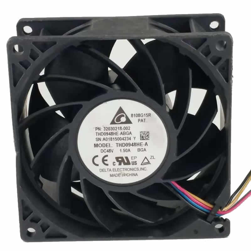 Delta THD0948HE-A DC48V 1.50A 4-wire cooling fan