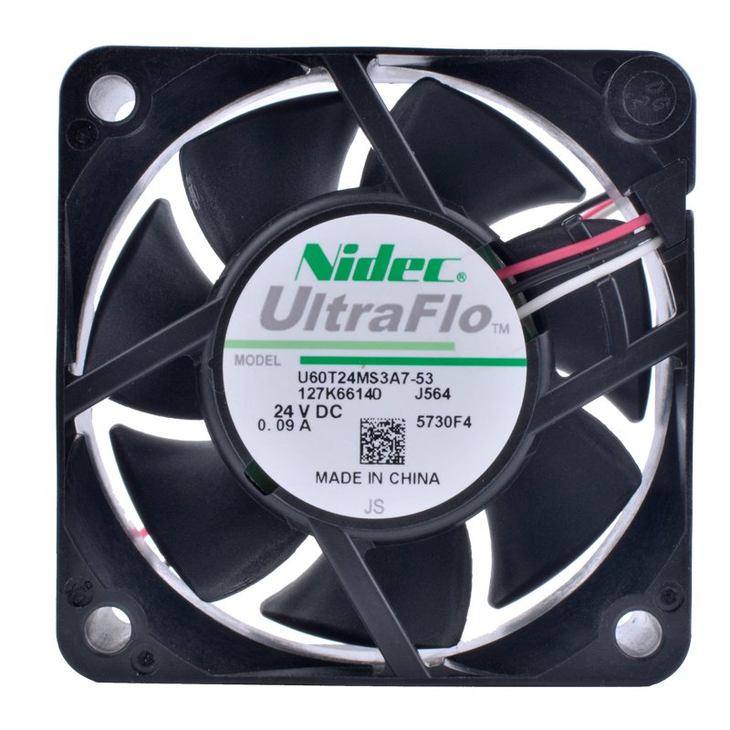 Nidec U60T24MS3A7-53 DC24V 0.09A inverter cooling fan
