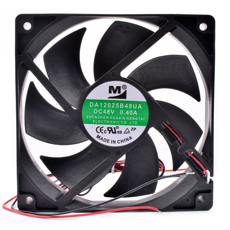 Original DA12025B48UA 12cm 48V 0.40A server inverter cooling fan