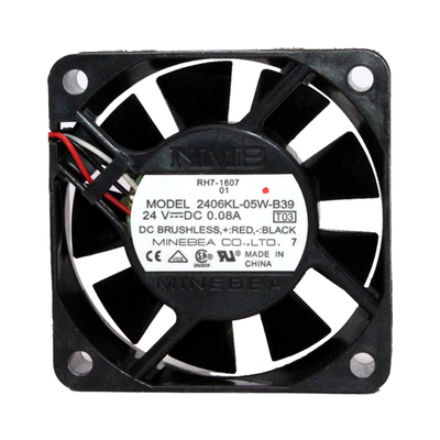 NMB 2406KL-05W-B39 24V 0.08A 6CM inverter cooling fan