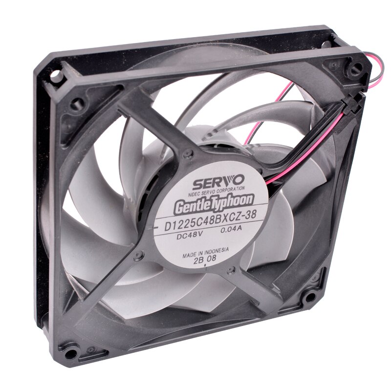 SERVO D1225C48BXCZ-38 DC48V 0.04A 2-wire quiet inverter cooling fan