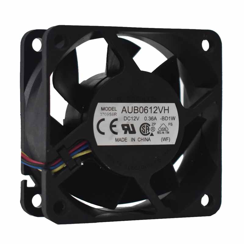 Delta AUB0612VH DC12V 0.36A PWM 4-wire inverter Cooling fan