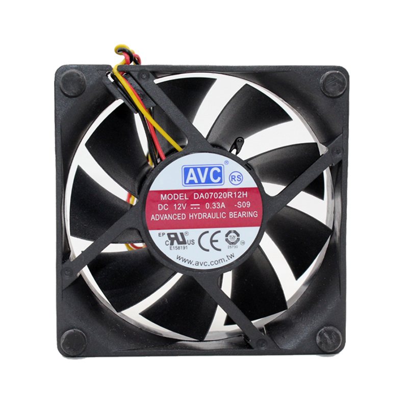 AVC DA07020R12H DC12V 0.33A hydraulic cooling fan