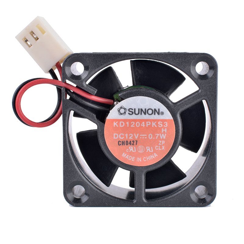 SUNON KD1204PKS3 DC12V 0.7W  2-wire DIY quiet cooling fan