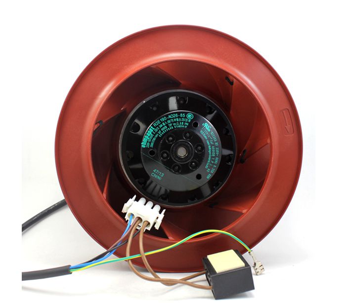 Ebmpapst R2E190-AO26-85 AC230V 190x190mm Round Centrifugal cooling fan