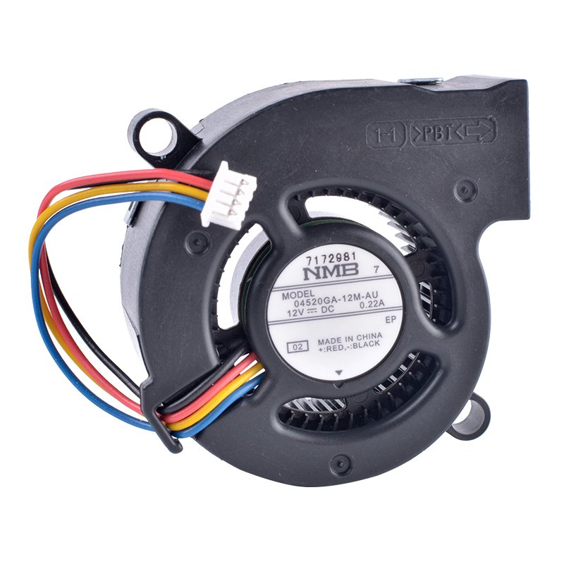 NMB 04520GA-12M-AU 12V 0.22A 4-wire centrifugal turbine blower cooling fan