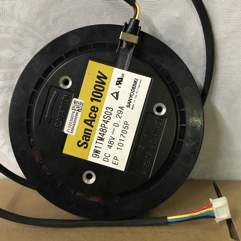 SanAce100W 9W1TM48P4S03 48V 0.29A 4-wire centrifugal turbine fan