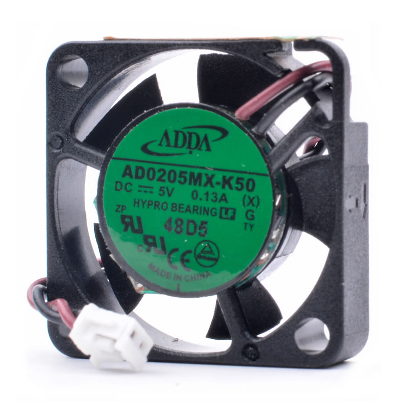 ADDA AD0205MX-K50 DC5V 0.13A small ultra-thin micro cooling fan