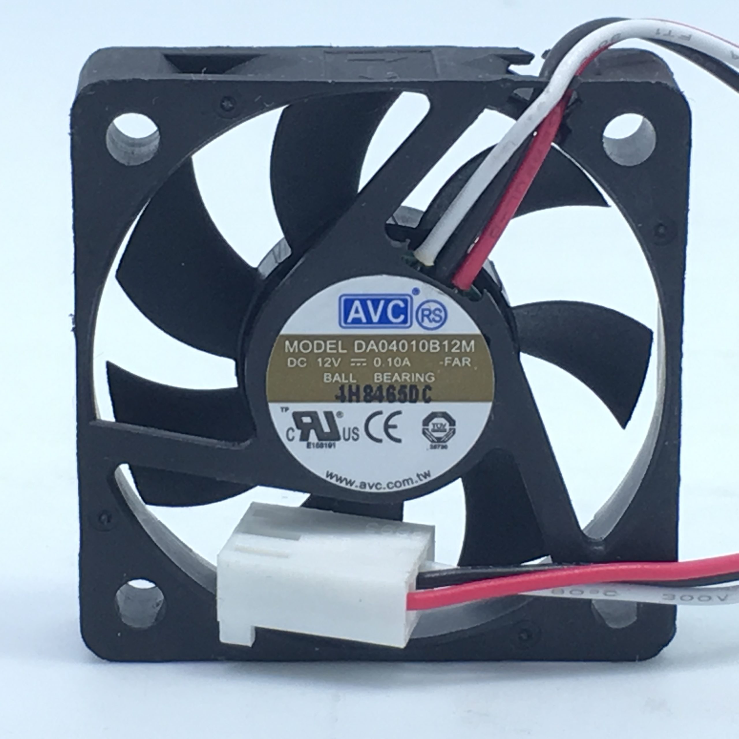 AVC DA04010B12M DC12V 0.1A 4cm 3-wires Server Cooling Fan