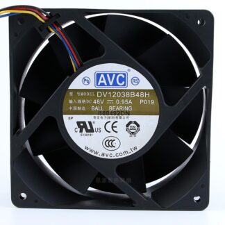 AVC DV12038B48H DC48V 0.95A 12CM industrial inverter cooling fan