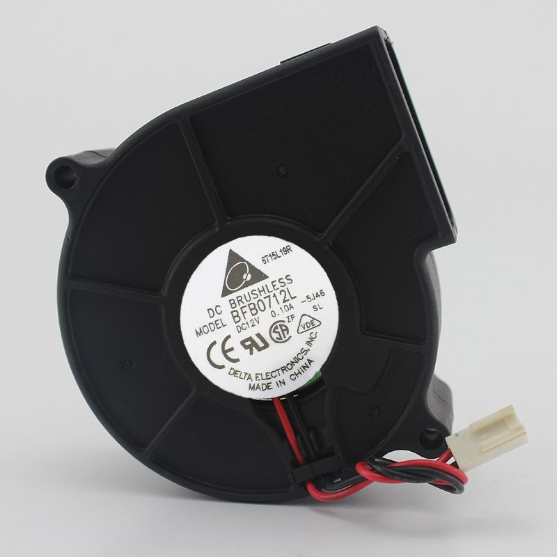 Delta BFB0712L DC 12V 0.10A 3-pin turbo centrifugal blower fan