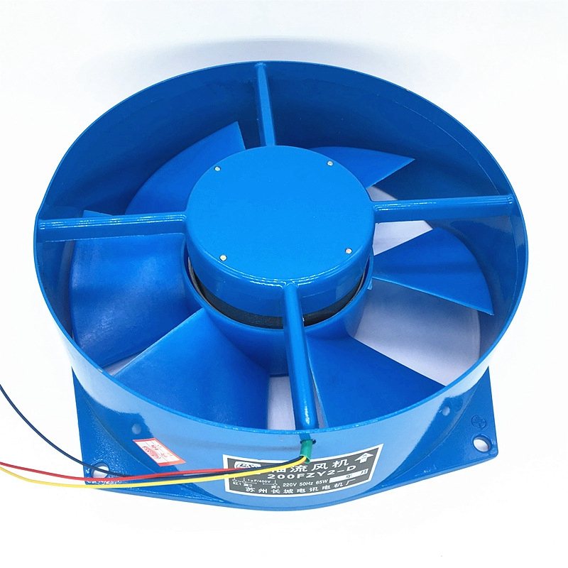 200FZY7-D AC380V 65W Axial Flow Electric Box Cooling Fan Wind Direction Adjustable