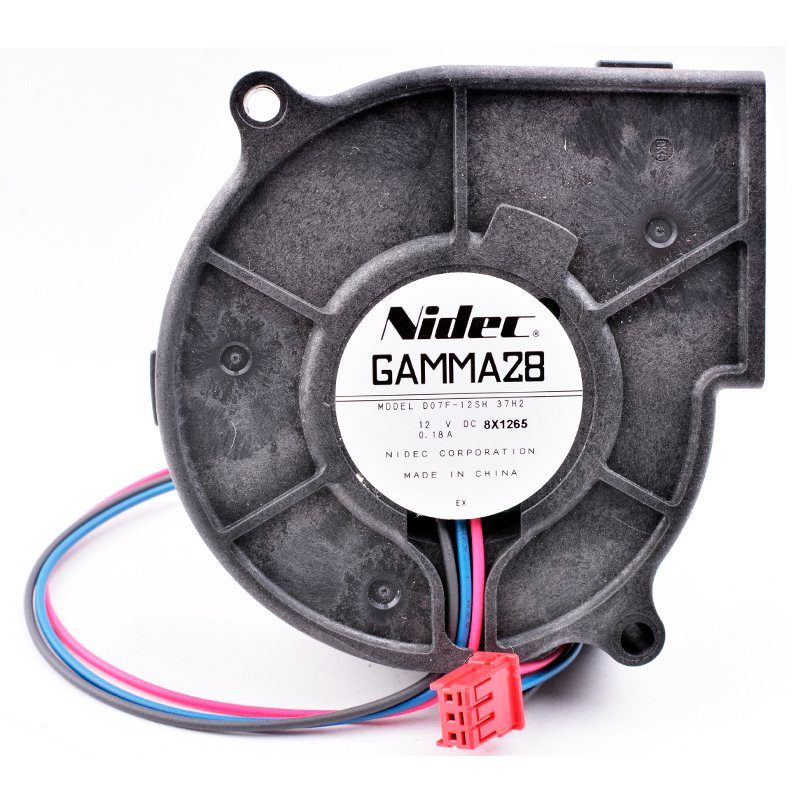 Nidec D07F-12SH 37H2 DC12V 0.18A Refrigerator turbine blower cooling fan