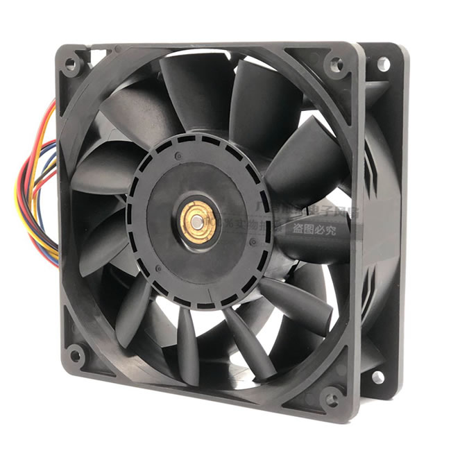 Nidec T12E48BS1M7-07 DC48V 1.45A 4-wires cooling fan
