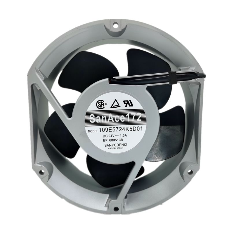 109E5724H510 SanAce172 DC24V 1.3A Sanyo Denki fan