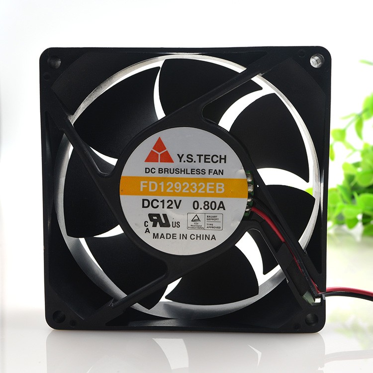 NFD129232EB Y.S.TECH DC12V 0.8A 2line fan