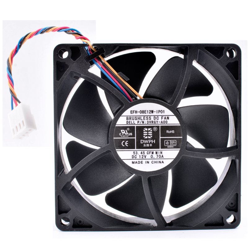 EFH-08E12W-IP01 3VRGY-A00 80mm DC12V 0.70A fan