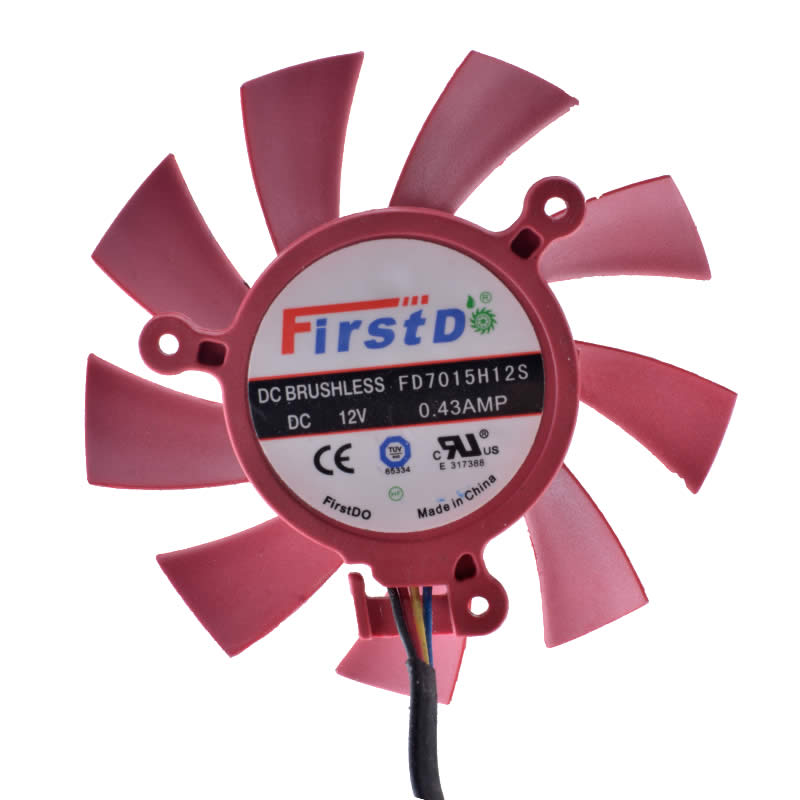 FD7015H12S HD5770 HD5850 HD5830 VGA Video Card Fan