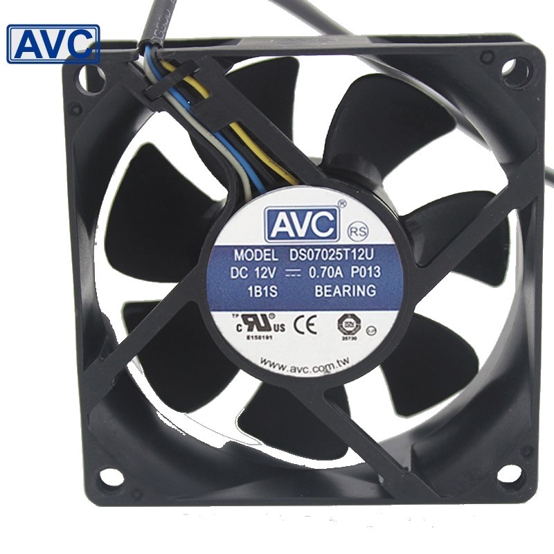 DS07025T12U AVC 7025 4-pin PWM cooling fan