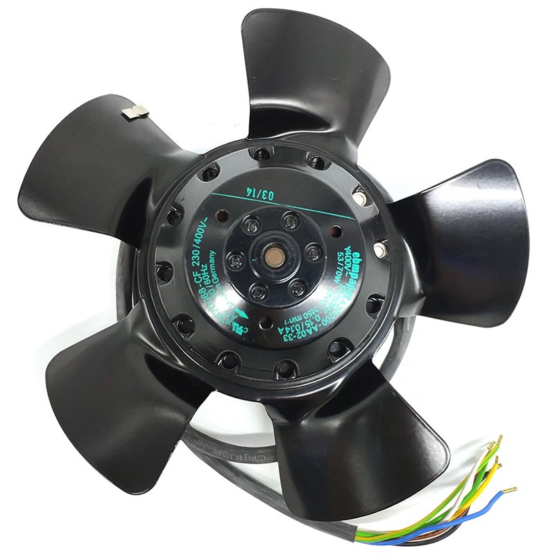 A2D200-AA02-33 M2D068-CF ebmpapst AC400V 43W 1PH71 Series Motor Axial Fan