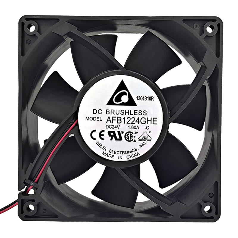 AFB1224GHE-C DC24V 1.6A Delta 12cm cooling fan