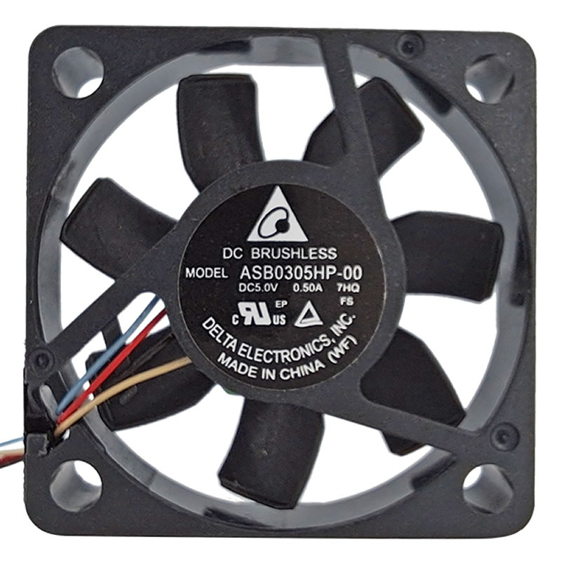 ASB0305HP-00 7HQ Delta DC5V 0.5A 4lines PWM fan