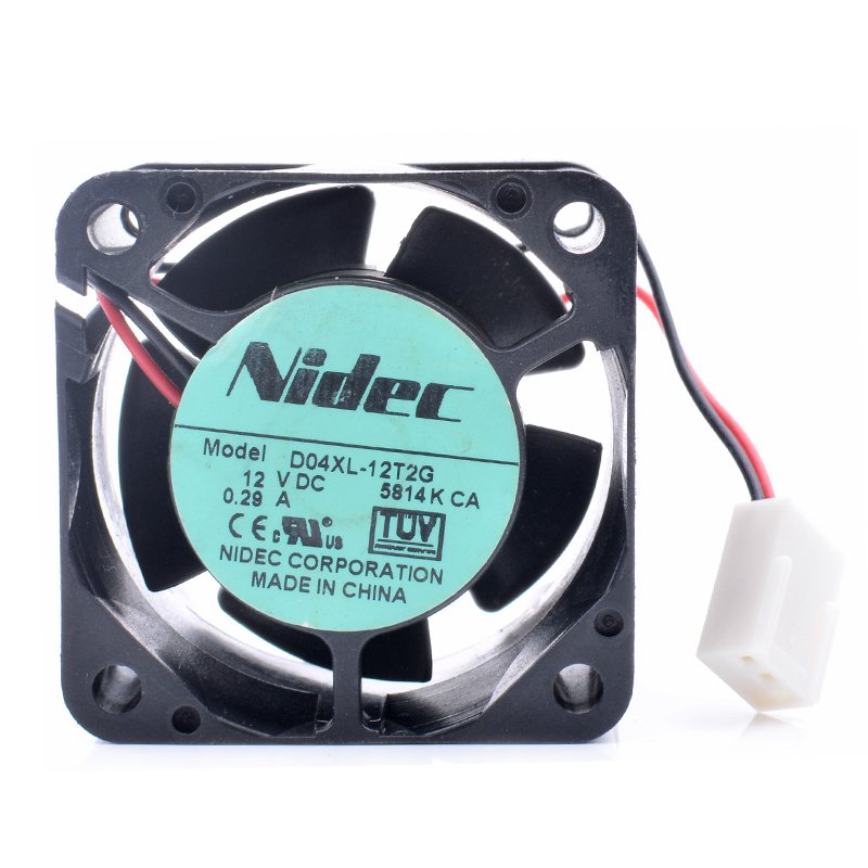 D04XL-12T2G Nidec 12V 0.29A server power cooling fan