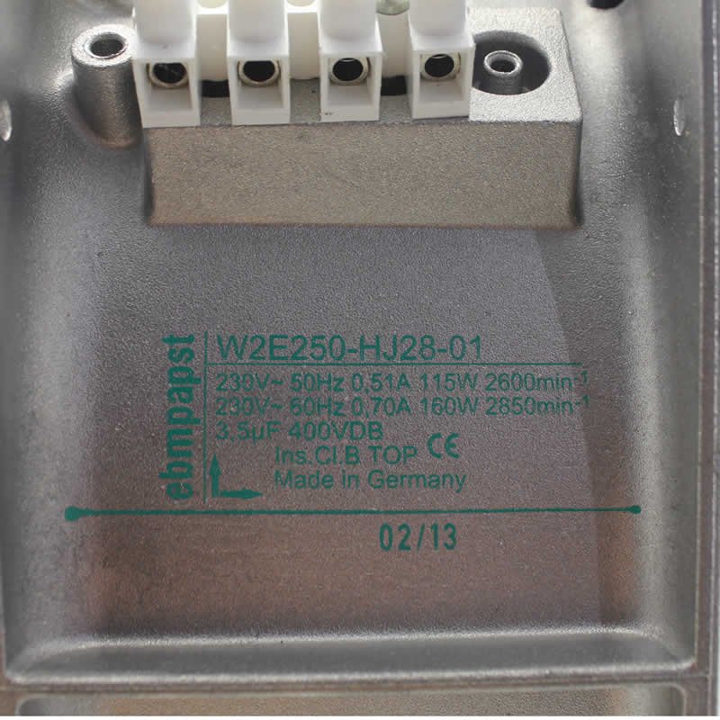 W2E250-HJ28-01 ebmpapst AC axial compact fan