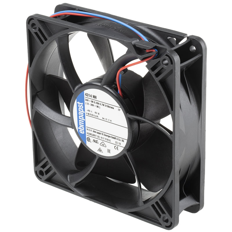 4314NH ebmpapst DC axial cooling fan