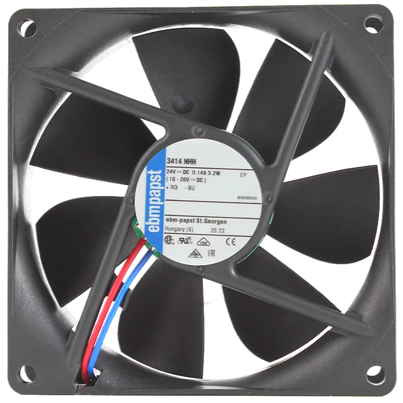 3414NHH Ebmpapst DC24V 0 14A 3 2W Inverter Fan 99GO